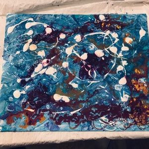 “Sands of time” Acrylic painting